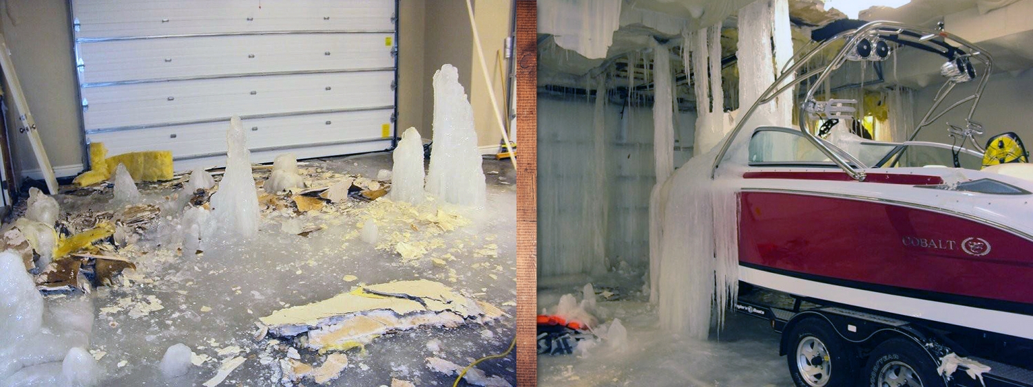 Frozen Water (Ice) Damage Restoration In Utah